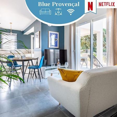 ☆ Blue Provencal Appartement ☆ Morieres-les-Avignon Eksteriør billede