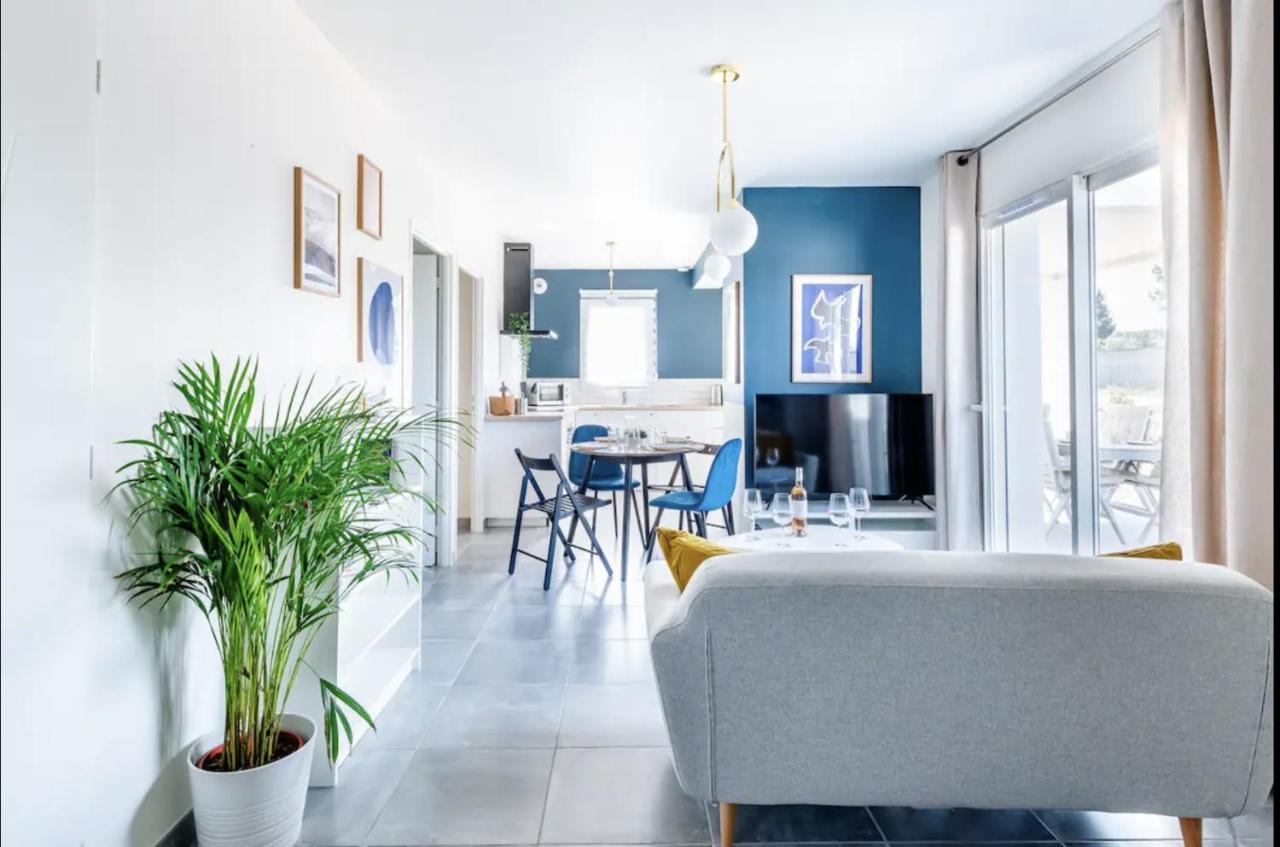 ☆ Blue Provencal Appartement ☆ Morieres-les-Avignon Eksteriør billede