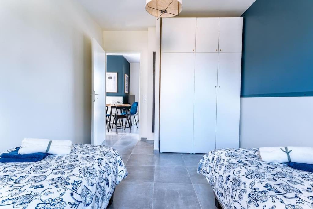 ☆ Blue Provencal Appartement ☆ Morieres-les-Avignon Eksteriør billede