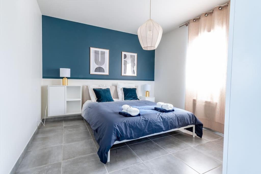 ☆ Blue Provencal Appartement ☆ Morieres-les-Avignon Eksteriør billede