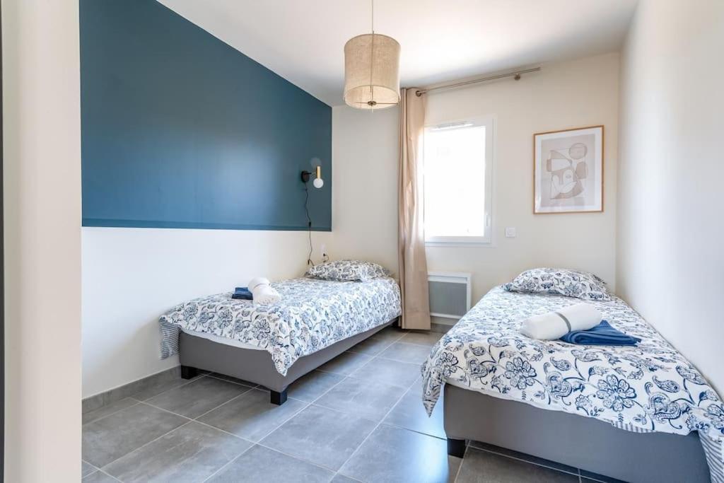 ☆ Blue Provencal Appartement ☆ Morieres-les-Avignon Eksteriør billede